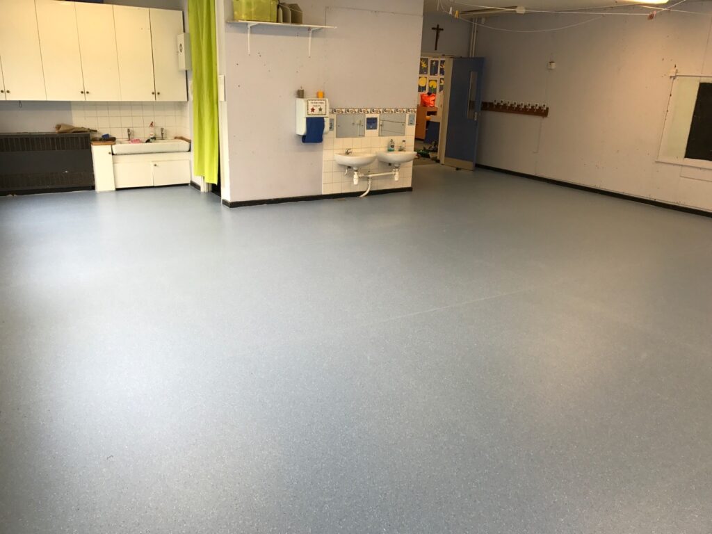 vinyl lab flooring